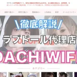 DACHIWIFEってどう？口コミ,評判,メリット,デメリットを徹底解説！【ラブドール通販（販売代理店）】