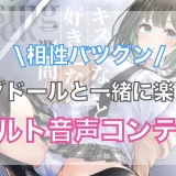 ラブドールと一緒に楽しむおすすめアダルト音声（ボイス）コンテンツ【R18年齢確認あり】